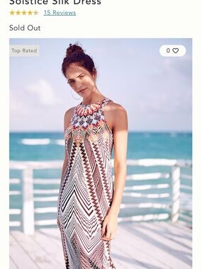 HD in Paris Peach and Multicolor Printed Dress